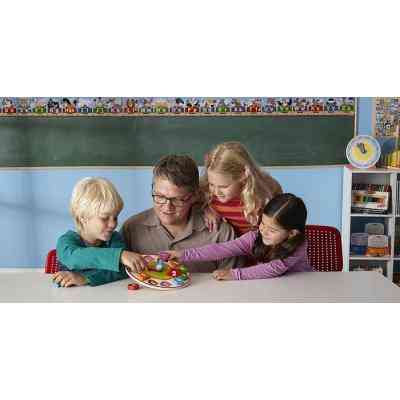 Развивающая игрушка Melissa&Doug Часы-сортировщик (MD18593) Винница