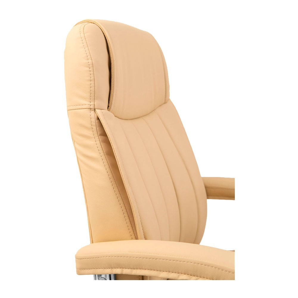 Офисное кресло руководителя Richman Fabio Хром M3 Multiblock Бежевый Киев - изображение 7