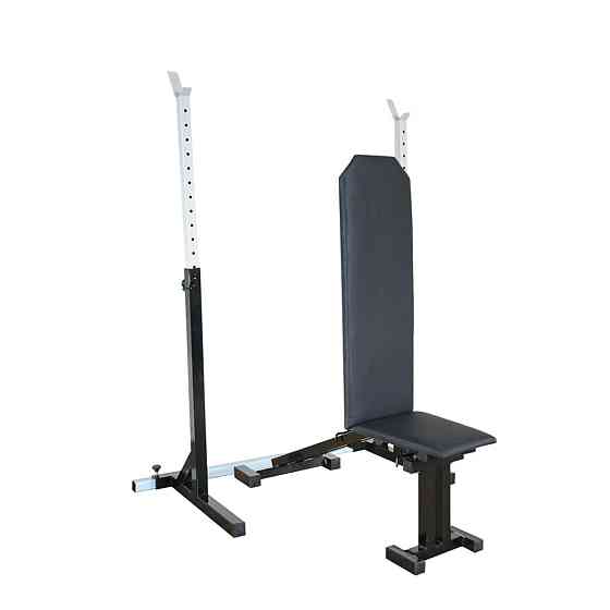 Лавка з від'ємним нахилом 40 на 40 мм + Стійки 50 на 50 мм Київ