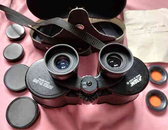 Снят с хранения Отличная сохранность Бинокль БПЦ 7х35 СОМЗ СССР 7-35 Киев