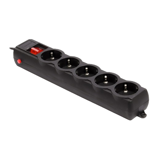 Фільтр мережевий 5 розеток 3м чорний SPG5-G-10B-PRO PRO Gembird Житомир - изображение 4