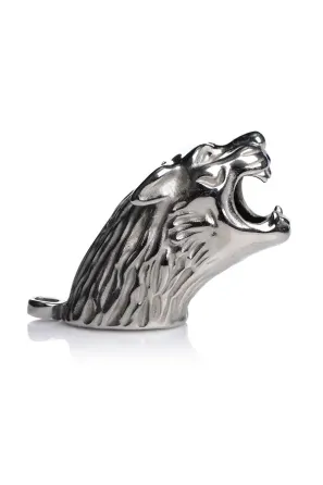 Клітка для пеніса Master Series: Tiger King Cock Cage With Lock, три кільця, замок, три ключі Львів