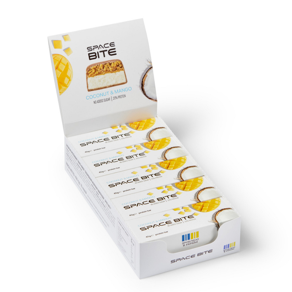Space Bite - 10x45g Coconut Mango Київ - фото 1