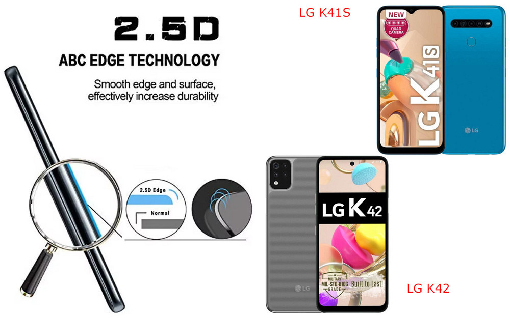 Захисне скло ArmorGlass для LG K41S, LG K42 – стійке до подряпин та ударів Київ - фото 2