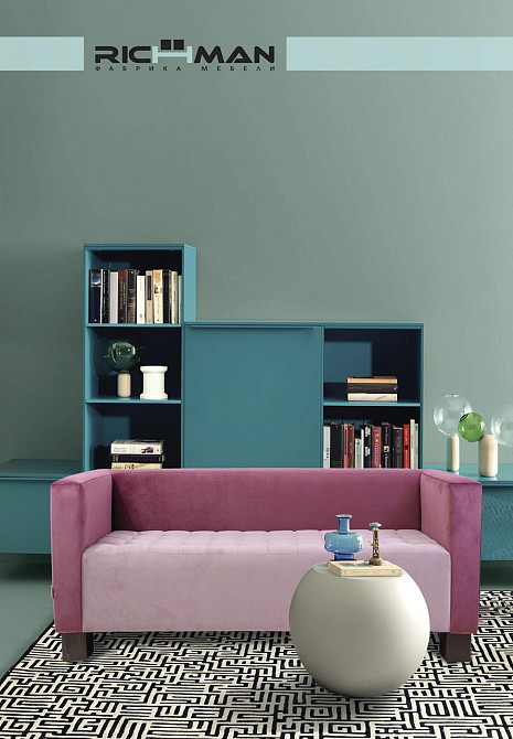 Диван Missoni Space двійка 760х1500х730 Рожевий Київ - фото 5