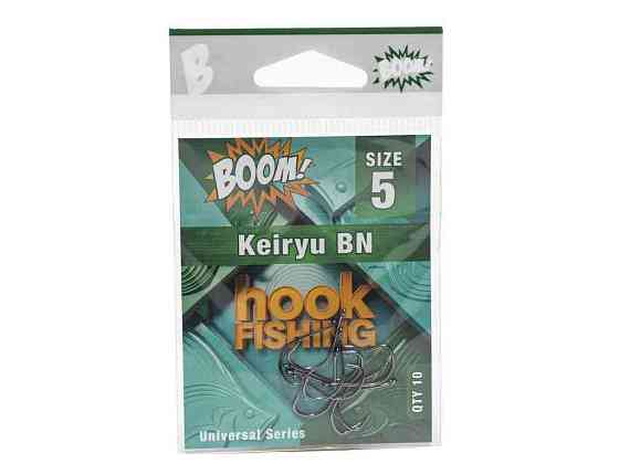 Крючок для мирной рыбы Keiryu BN No5 (10 шт/уп) (BN) ТМ BOOM Киев