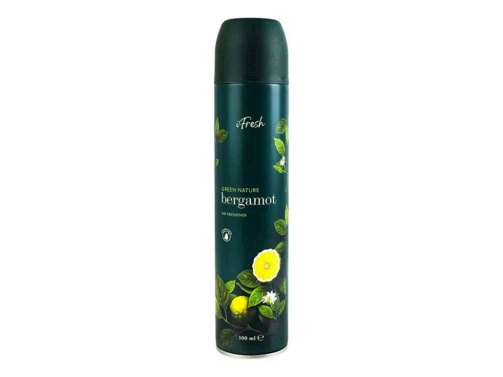 Освiжувач повiтря спрей 300мл Green Nature Bergamot ТМ IFRESH Київ - фото 1