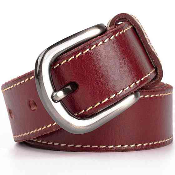 Ремінь жіночий Vintage 20124 Бордовий Київ