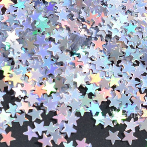 Конфетти Звезды для праздника жесткий 15 г 10 мм перламутровый Киев - изображение 3