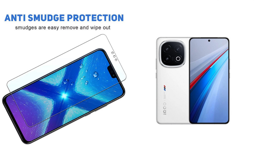 Защитное стекло NeoGlass для Vivo iQOO 13 – ультрапрозрачное и устойчивое Киев - изображение 3