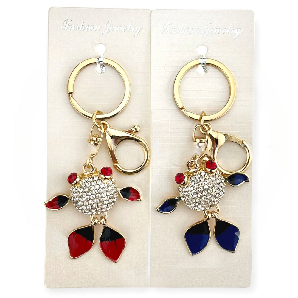 Брелок женский для ключей со стразами Рыбка Киев - изображение 1