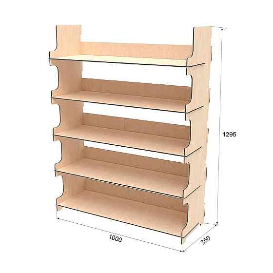 Стелаж з фанери EKOSTAR S201 Київ