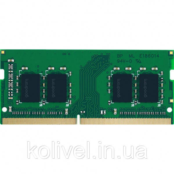 SoDIMM 8Gb DDR4 3200 MHz GoodRAM, Retail (GR3200S464L22S/8G#) Київ - фото 1