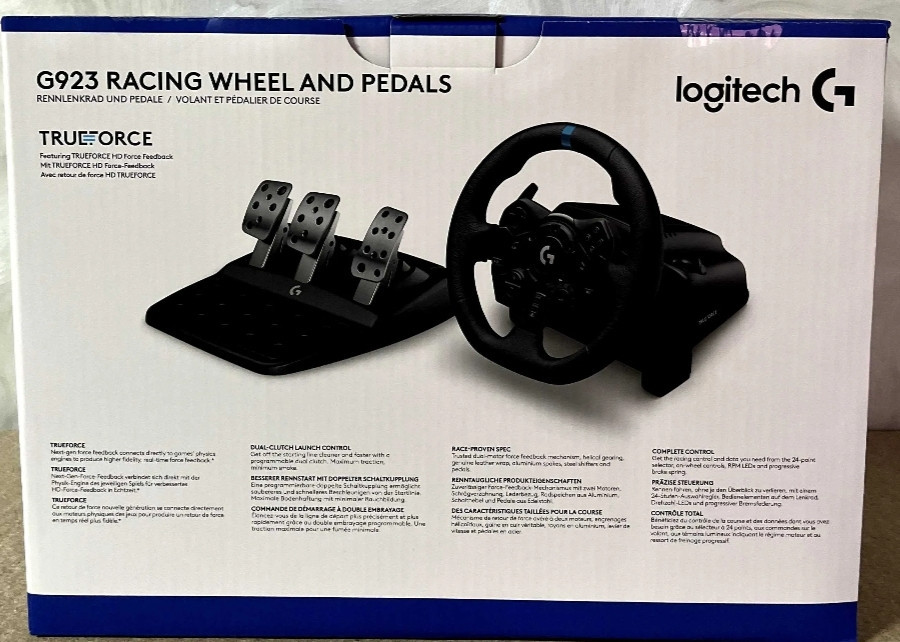 Комплект Руль Педали: Logitech G923 PS4/PS5/ PC. В наличии !!! Киев - изображение 2