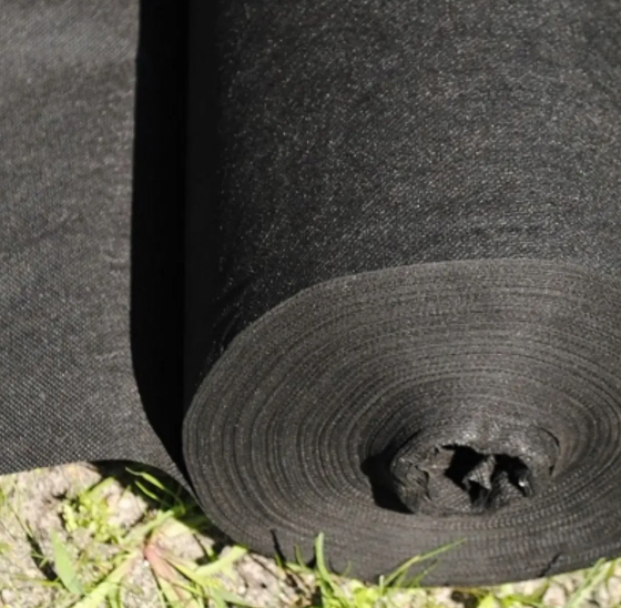 Геотекстиль  (110 г/м²) 3.2*50м геотекстиль черный для клубники Днепр