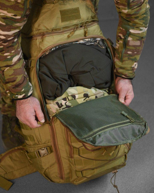 Тактичний рамний рюкзак truck кайот ВТ7851 Одеса - фото 10