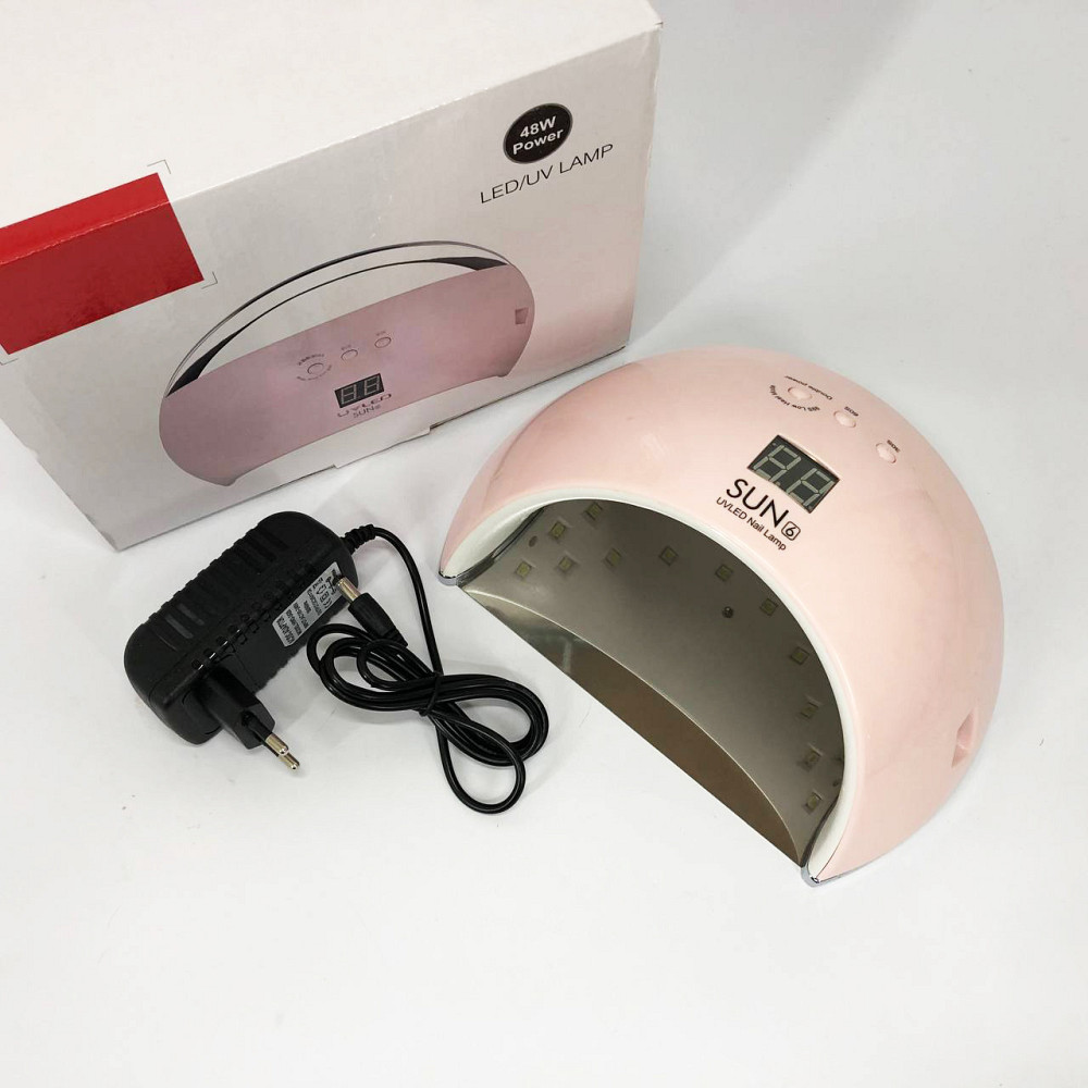 Лед лампа для гель-лаку UV LAMP Sun 6, Манікюрна світлодіодна лампа для полімеризації гель-лаків MR-39 Львів - фото 20