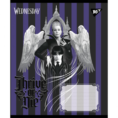 Тетрадь Yes Wednesday Таинственные уроки А5 48 листов линия (768275) Винница - изображение 5