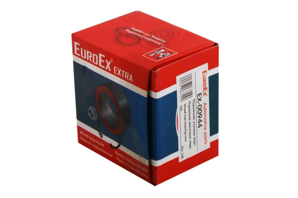 Підшипник ступиці Lnos задній EuroEx (2 шт.+ сальник, шплінт, смазка, ковпачок, гайка, шайба) Вінниця - фото 3