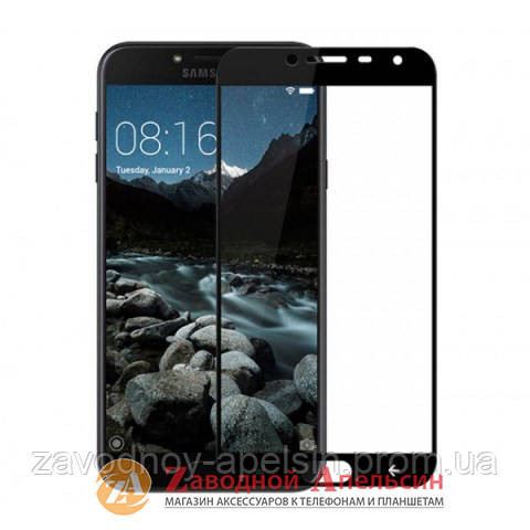 Защитное стекло Samsung J4 J400 Full Tempered Glass Одесса - изображение 1