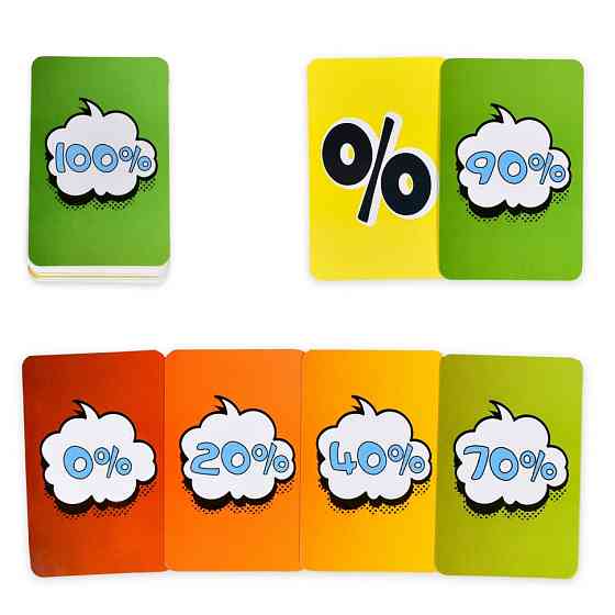 Настільна гра "Весела компанія 100%" 30949, 110 карток Вінниця