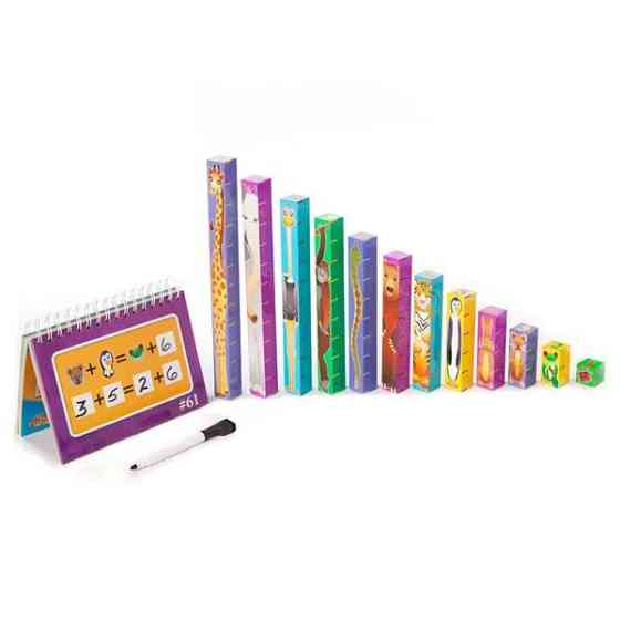 Набір для рахування Fat Brain Toys Inchimals Звірята (F038ML) Харків