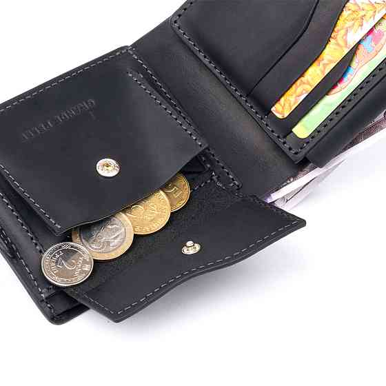 Портмоне горизонтальное Amico на магните на два отделения матовое (GRANDE PELLE) Киев