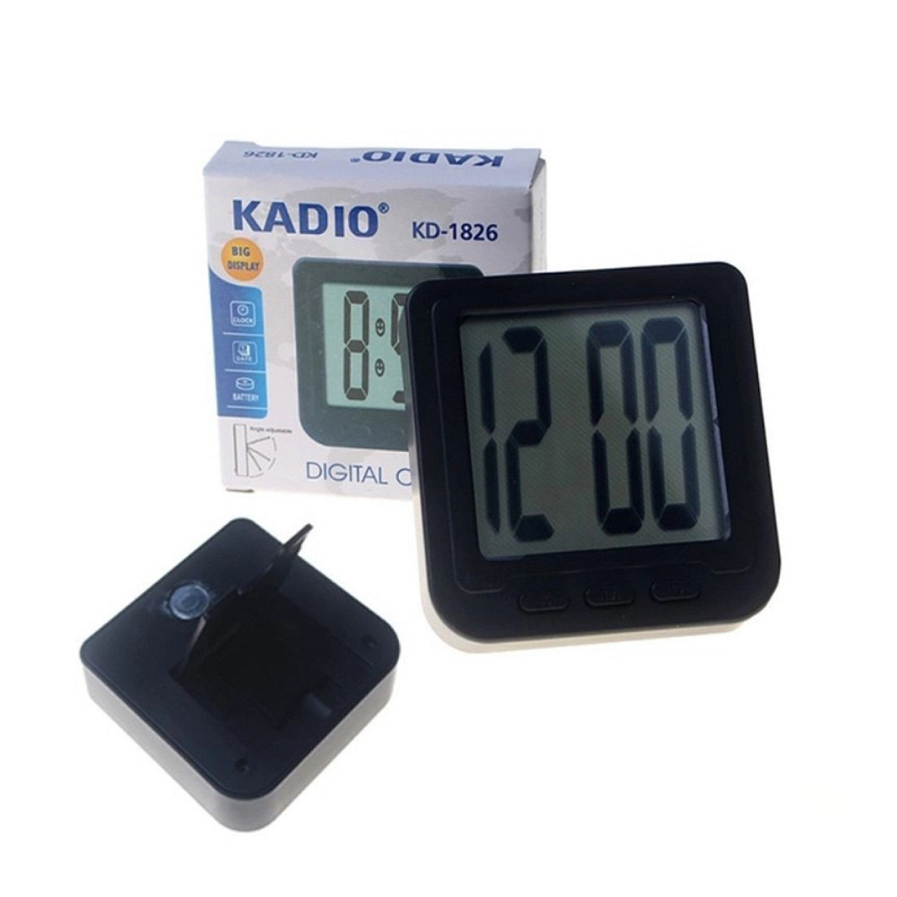 Електронні настільні годинники KD-1826T з будильником, підсвічуванням та календарем – стильний та функціональний аксесуар Одеса - фото 8