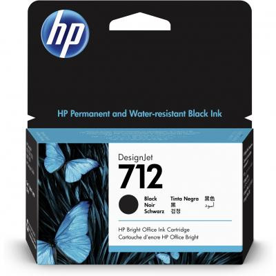 Картридж HP DJ No.712 DesignJet Т230/Т630 Black 38ml (3ED70A) Винница - изображение 1