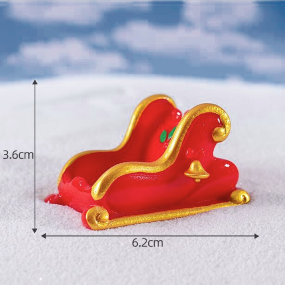 Фігурка Санта Клаус для декору, флораріуму, міні-саду, вазону, пісочного столу, мініатюри, мікроландшафту і творчості Одеса - фото 12