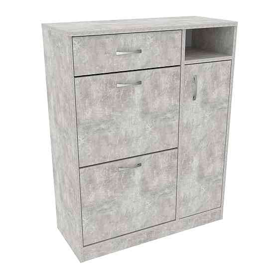 Тумба для обуви №5, Бетон, 800/350/1010 Львов