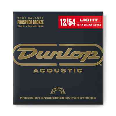 Струны для гитары Jim Dunlop Phosphor Bronze Acoustic Guitar Strings (12-54) (DAP1254) Винница