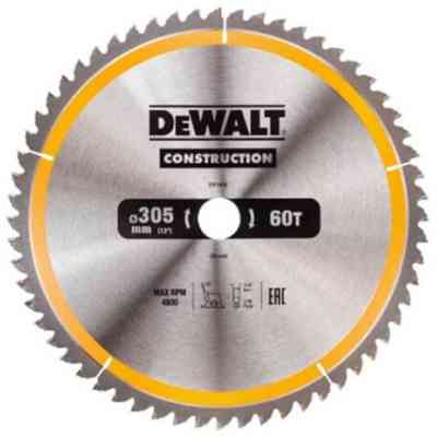 Диск пильний DeWALT СONSTRUCTION ,305 х 30 мм, 60 z, АТВ, 5 град (DT1960) Вінниця