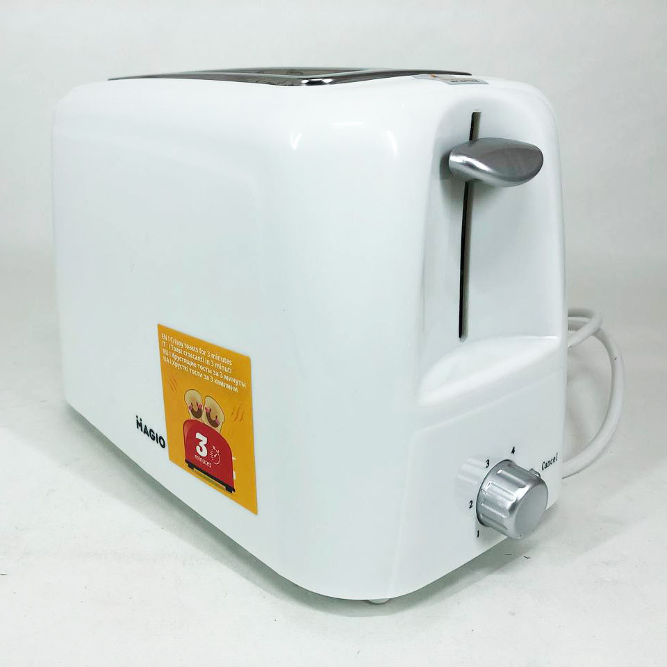 Тостер з підігрівом на різних рівнях MAGIO, Тостер з піддоном для збору крихт Маленький RF-29 Львів - фото 2