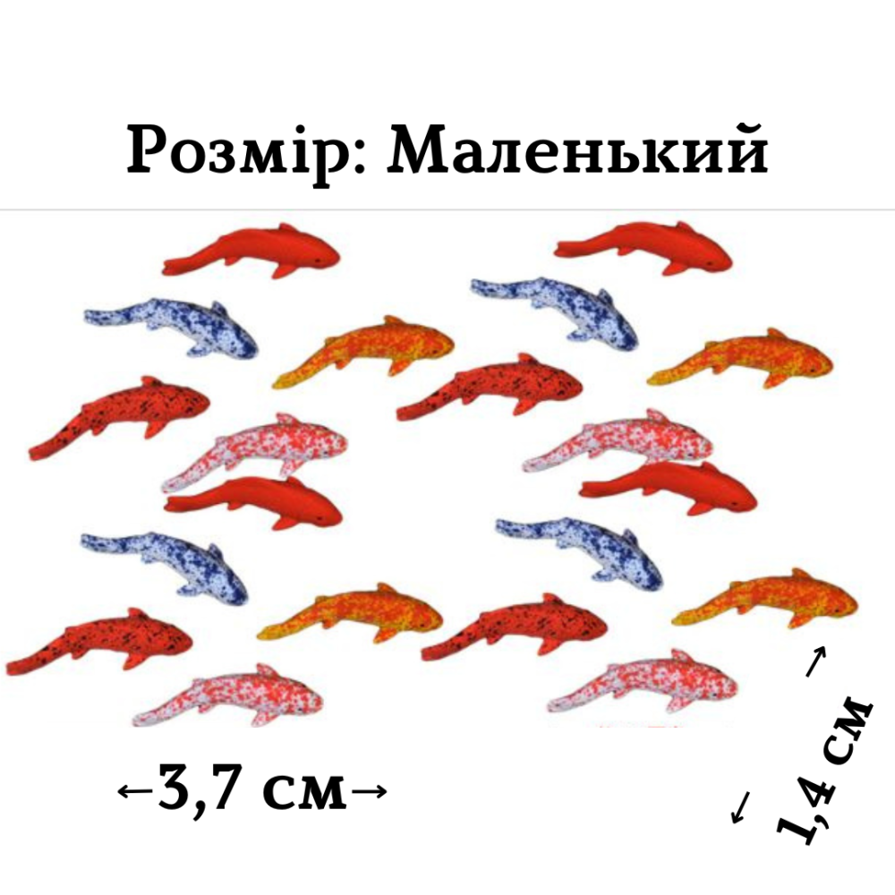 Декоративные фигурки Карпы Кои из полистоуна для мини-сада, флорариума, миниатюры, аквариума, поделок. Одесса - изображение 9