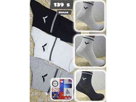 Шкарпетки жін сітка спорт 139S Woman р.36-40 12пар ТМ WOMAN Київ