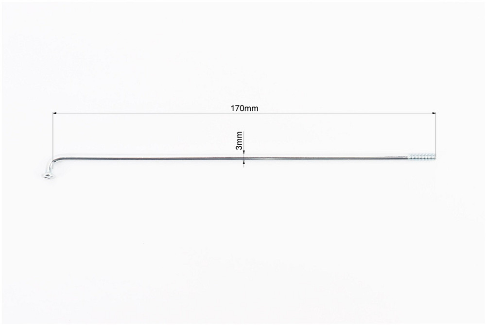 Спиця L-170mm, d-3mm, к-кт 36шт Киев - изображение 2