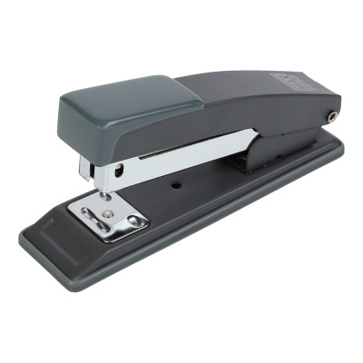 Степлер Buromax металлический, JOBMAX, 20 листов, (скобы №24;26), 112 х 44 х 34 мм, серый (BM.4258-09) Винница - изображение 1