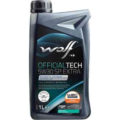 Моторное масло Wolf OFFICIALTECH 5W30 C3 SP EXTRA 1л (1049358) Винница