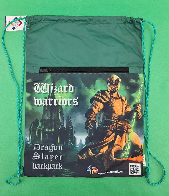 Рюкзак TM Profiplan Wizard Warriors green (1 шт) Харків - фото 3