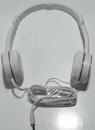 Навушники Viido white mini headphones 3.5 mm jack plug foldable. Харків