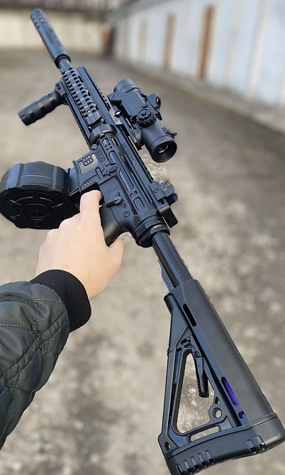 Мощный Орбиган Автомат М416 PUBG серия, аккумулятор, стріляє Орбіз Харьков - изображение 3