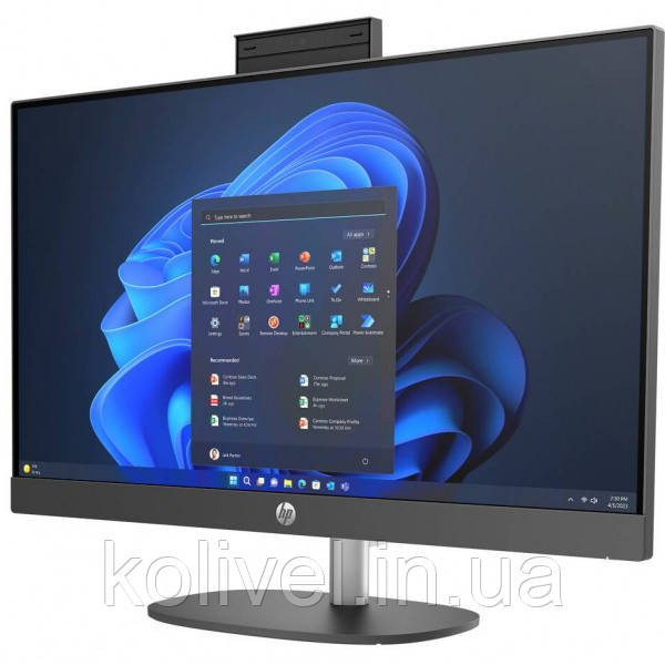 Моноблок 23.8'' HP ProOne 245 G10 Ryzen 5 7520U/16Gb/SSD512Gb/Cam/WiFi/W11P64/Iron Gray (885A0EA) Київ - фото 3