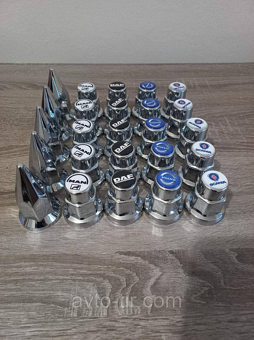 Ковпачок пластиковий на гайку 32мм нікель Ковпачок пластиковий 32мм Луцьк - фото 7