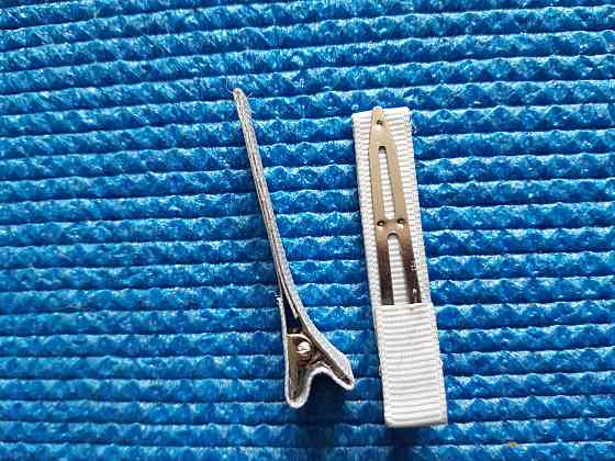 Дитячі шпильки для волосз сірі - 2шт., довжина 5,5 см, ширина 1см Київ