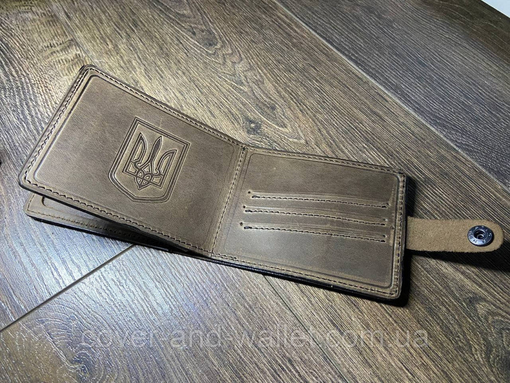 Обкладинка "Учасник бойових дій" з відділами для пластикових карток на кнопці Київ - фото 4