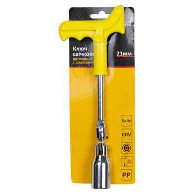 Ключ Sigma свічковий з шарніром посилений 21мм (6030341) Вінниця