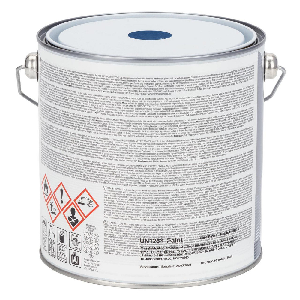 SEAJET 037 COASTAL необрастайка голубая 2,5л Черкассы - изображение 3