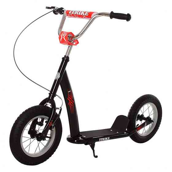Самокат двухколесный SR 2-047-B большие колёса , ручной тормоз Винница