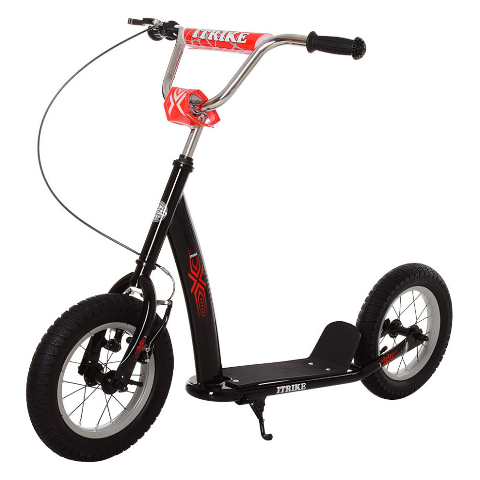 Самокат двухколесный SR 2-047-B большие колёса , ручной тормоз Винница - изображение 3